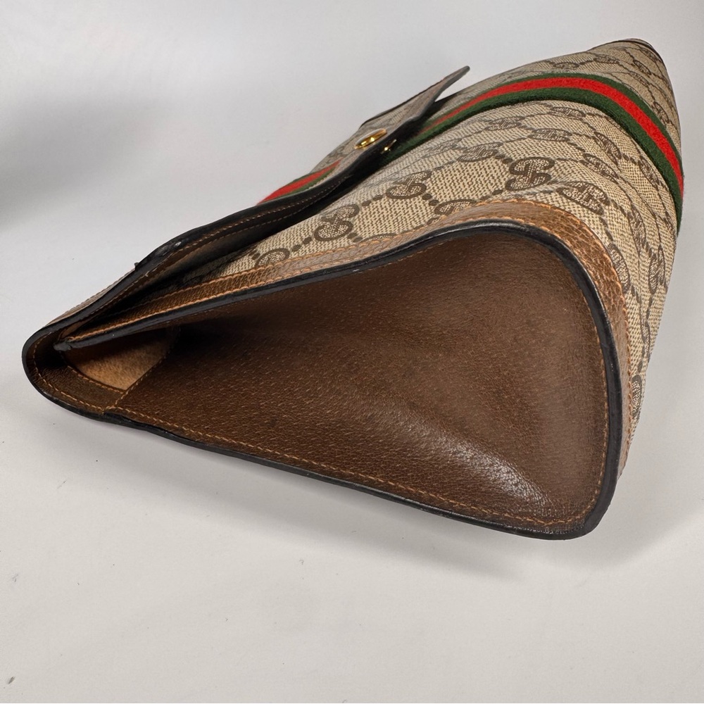 Gucci Ophidia GG Supreme Monogram Clutch – RARE LARGE SIZE - Picture 9 of 13